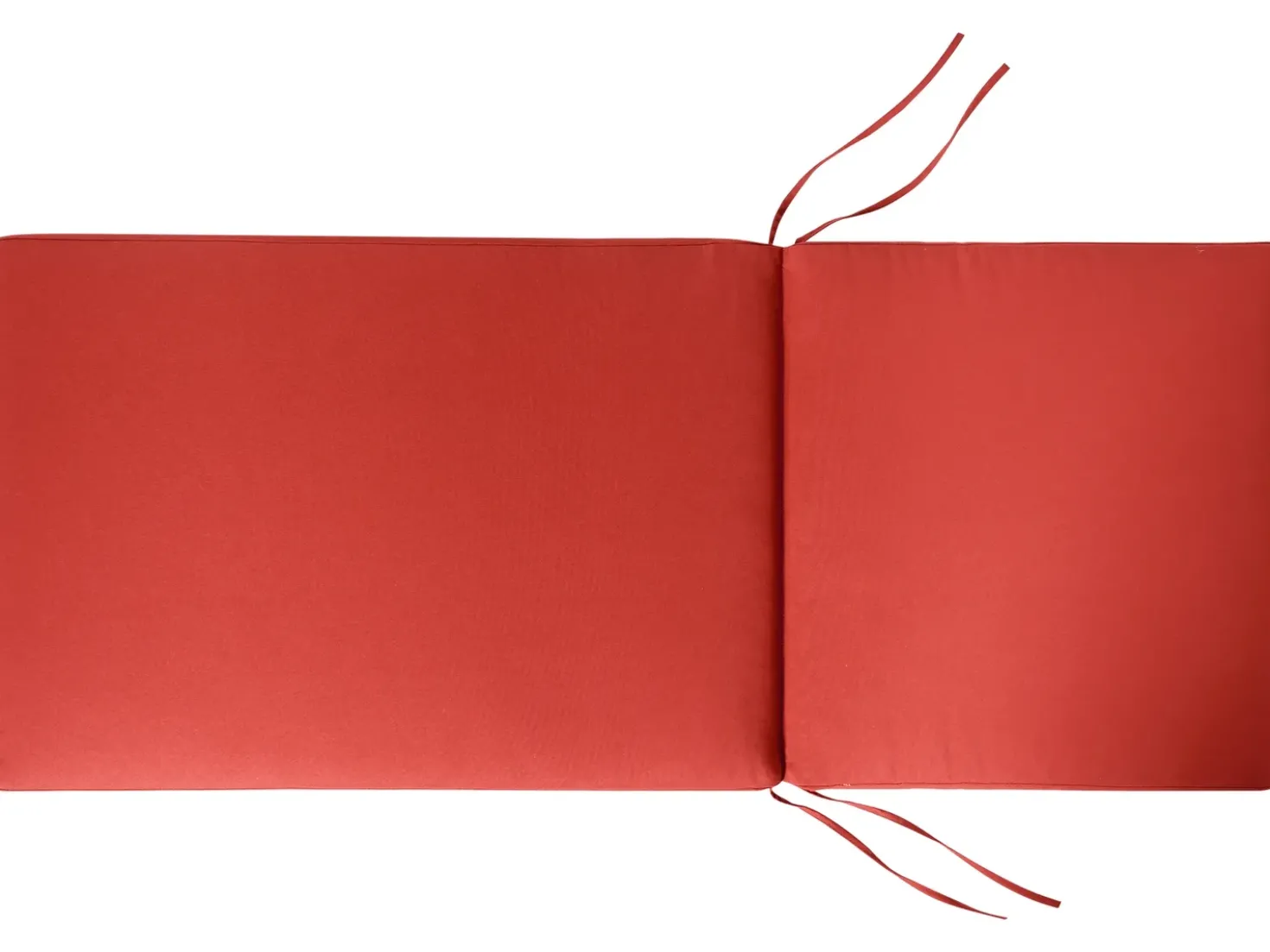 Set di 2 cuscini Schiena/Seduta JAVA/AMANTEA PREMIUM 50 x 71 cm Rosso