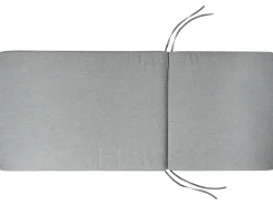 Set di 2 cuscini Schiena/Seduta JAVA/AMANTEA PREMIUM 50 x 71 cm Grigio melange