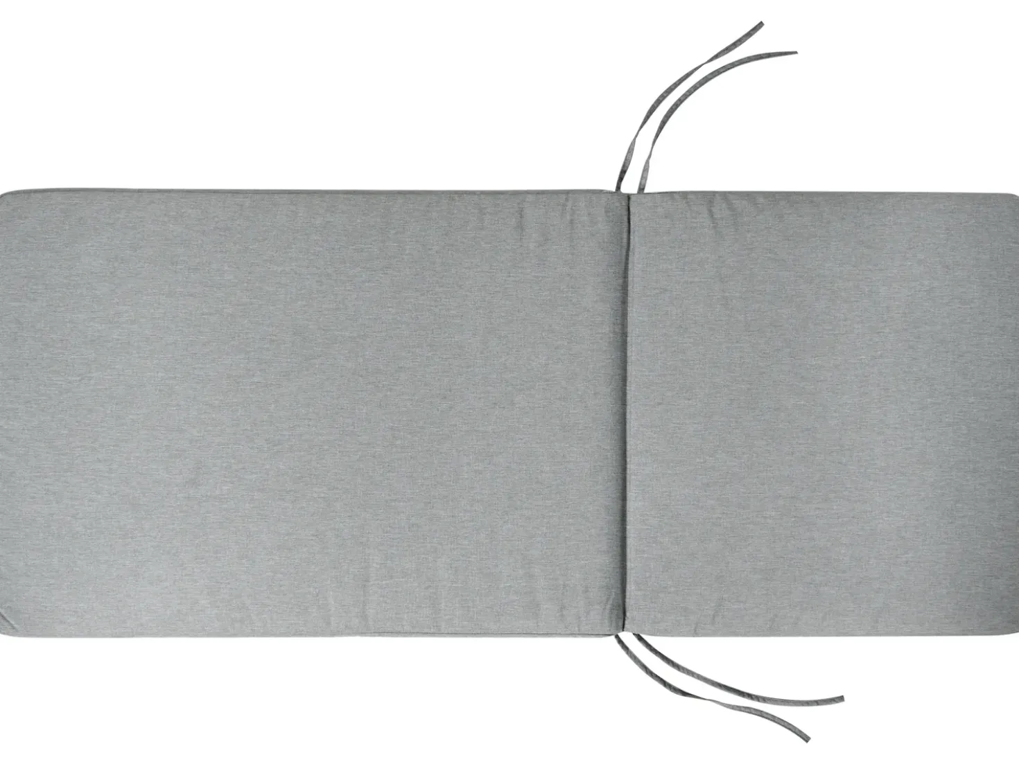 Set di 2 cuscini Schiena/Seduta JAVA/AMANTEA PREMIUM 50 x 71 cm Grigio melange