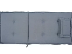 Set di 6 Cuscini Schiena/Seduta JAVA/AMANTEA 50 x 70 cm Blu