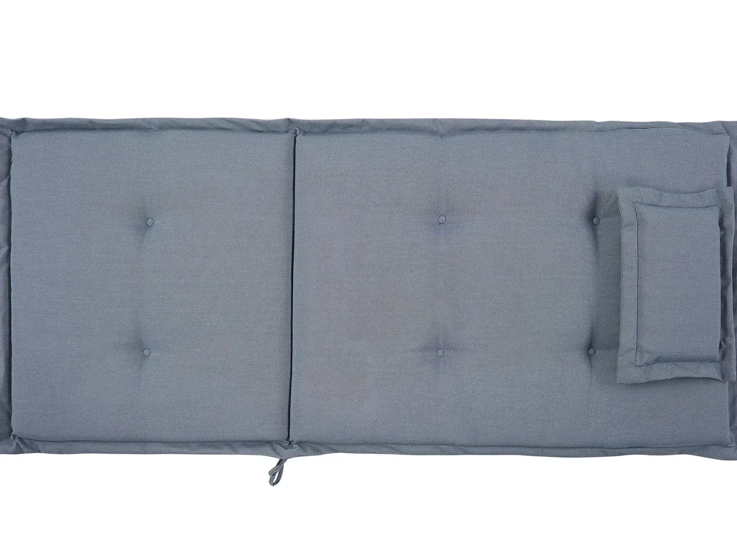 Set di 6 Cuscini Schiena/Seduta JAVA/AMANTEA 50 x 70 cm Blu
