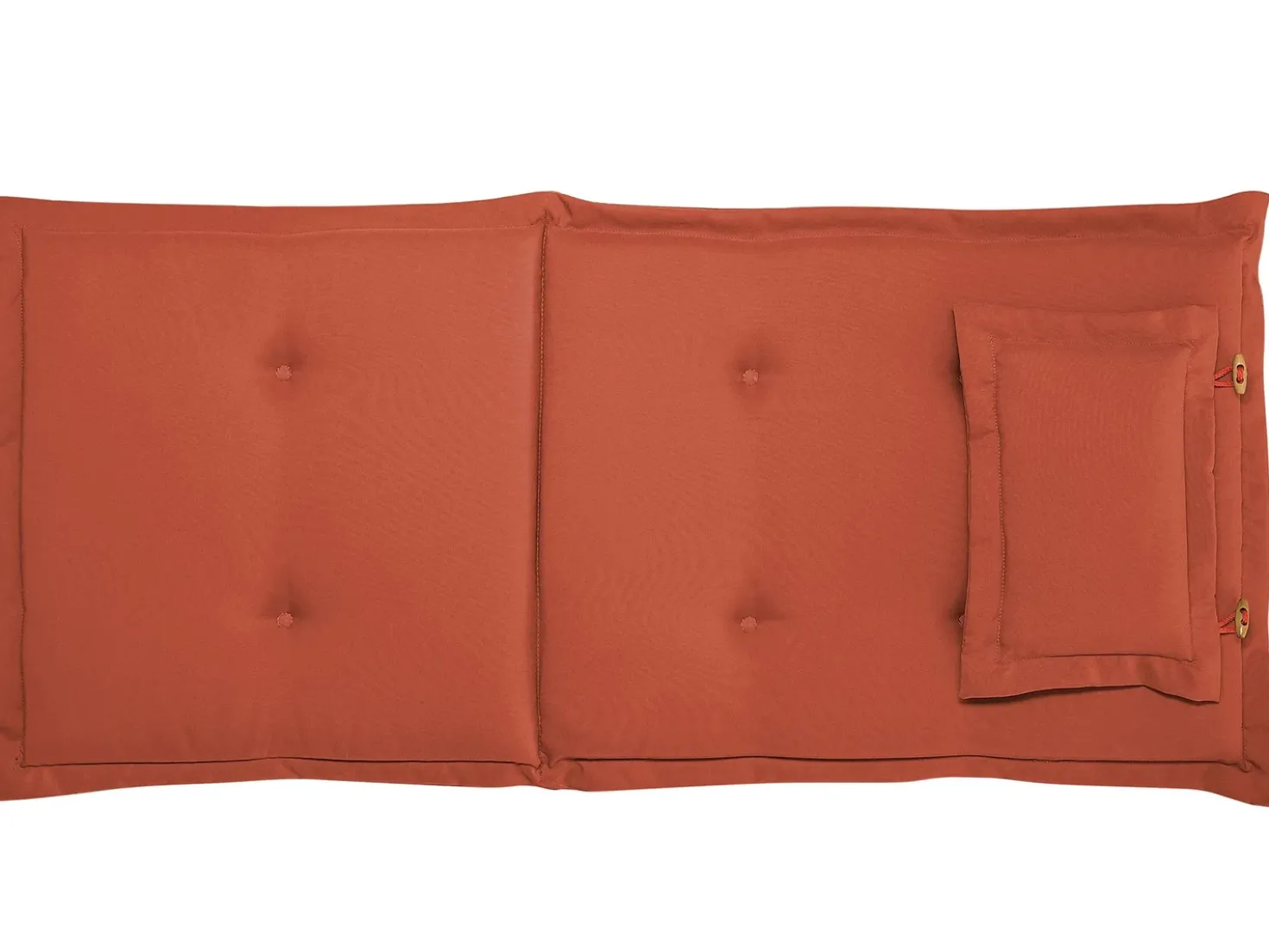 Set di 6 Cuscini Schiena/Seduta JAVA/AMANTEA 50 x 70 cm Rosso scuro