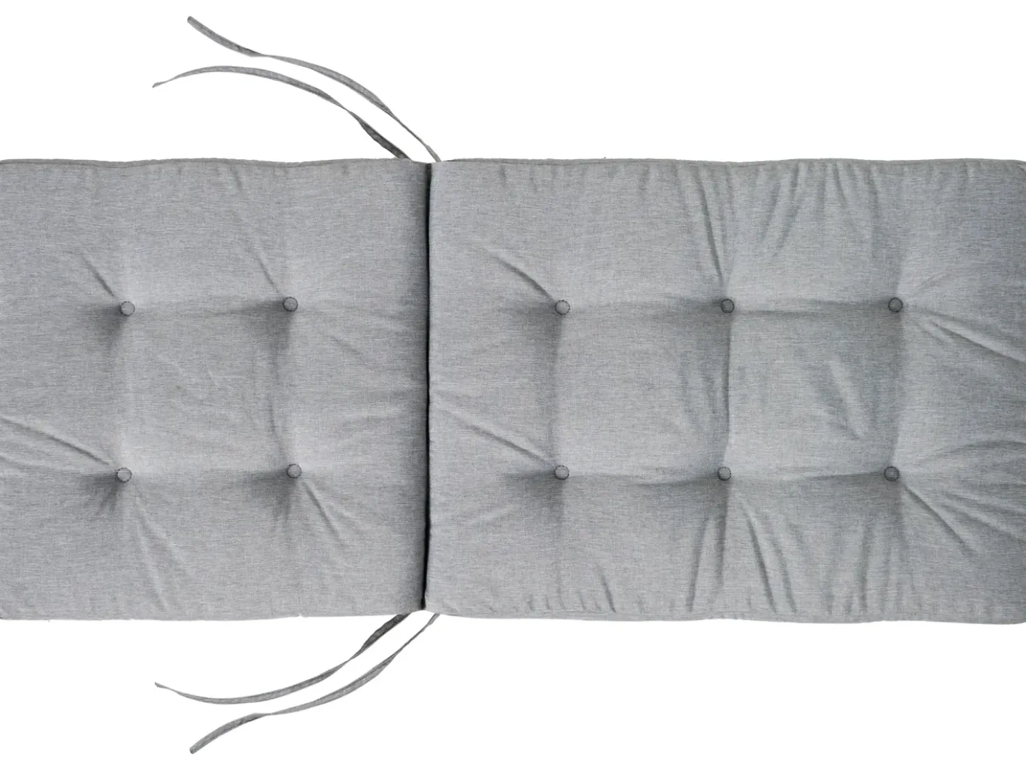 Set di 8 Cuscini Schiena/Seduta MAUI PREMIUM Grigio melange