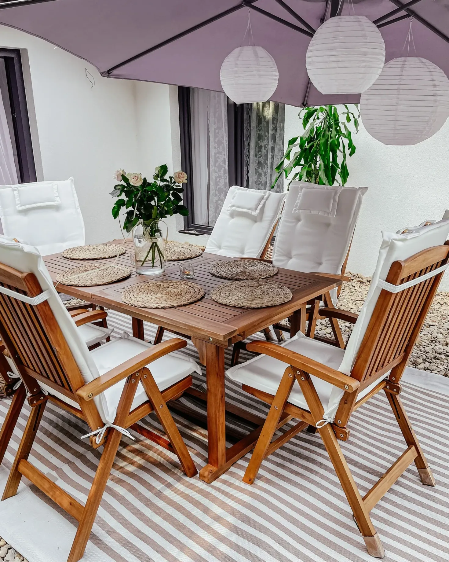 Set di 2 cuscini Schiena/Seduta MAUI 40 x 54 cm Bianco sporco