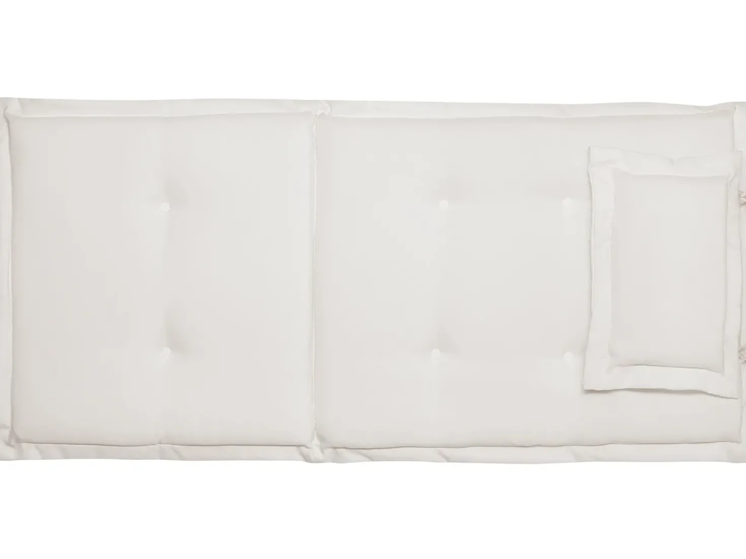 Set di 2 cuscini Schiena/Seduta MAUI 40 x 54 cm Bianco sporco
