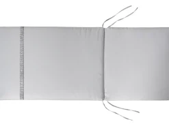 Set di 2 cuscini Schiena/Seduta JAVA/AMANTEA PREMIUM 50 x 71 cm Grigio chiaro