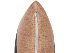 Set di 2 cuscini SEBES Velluto 45 x 45 cm Beige Trama astratta