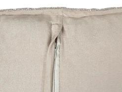 Set di 2 cuscini SENECIA Bouclé 45 x 45 cm Beige Tinta unita