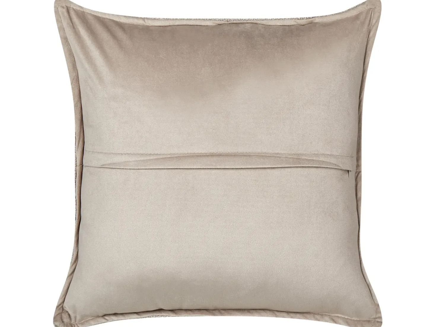Set di 2 cuscini SENECIA Bouclé 45 x 45 cm Beige Tinta unita