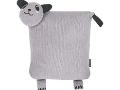 Set di 2 cuscini SHADOOR Cotone 35 x 35 cm Grigio Panda