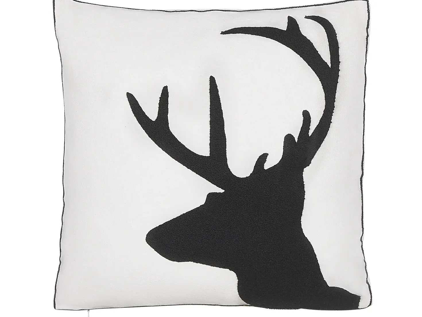 Set di 2 cuscini SHADRACK Cotone 45 x 45 cm Bianco Modello natalizio