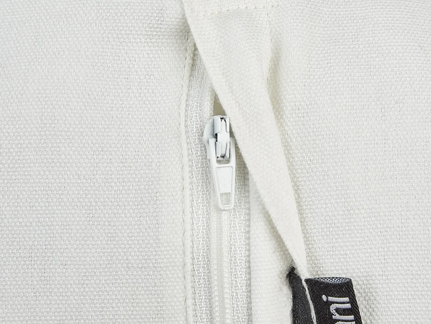 Set di 2 cuscini SNOWDROP Cotone 40 x 25 cm Bianco