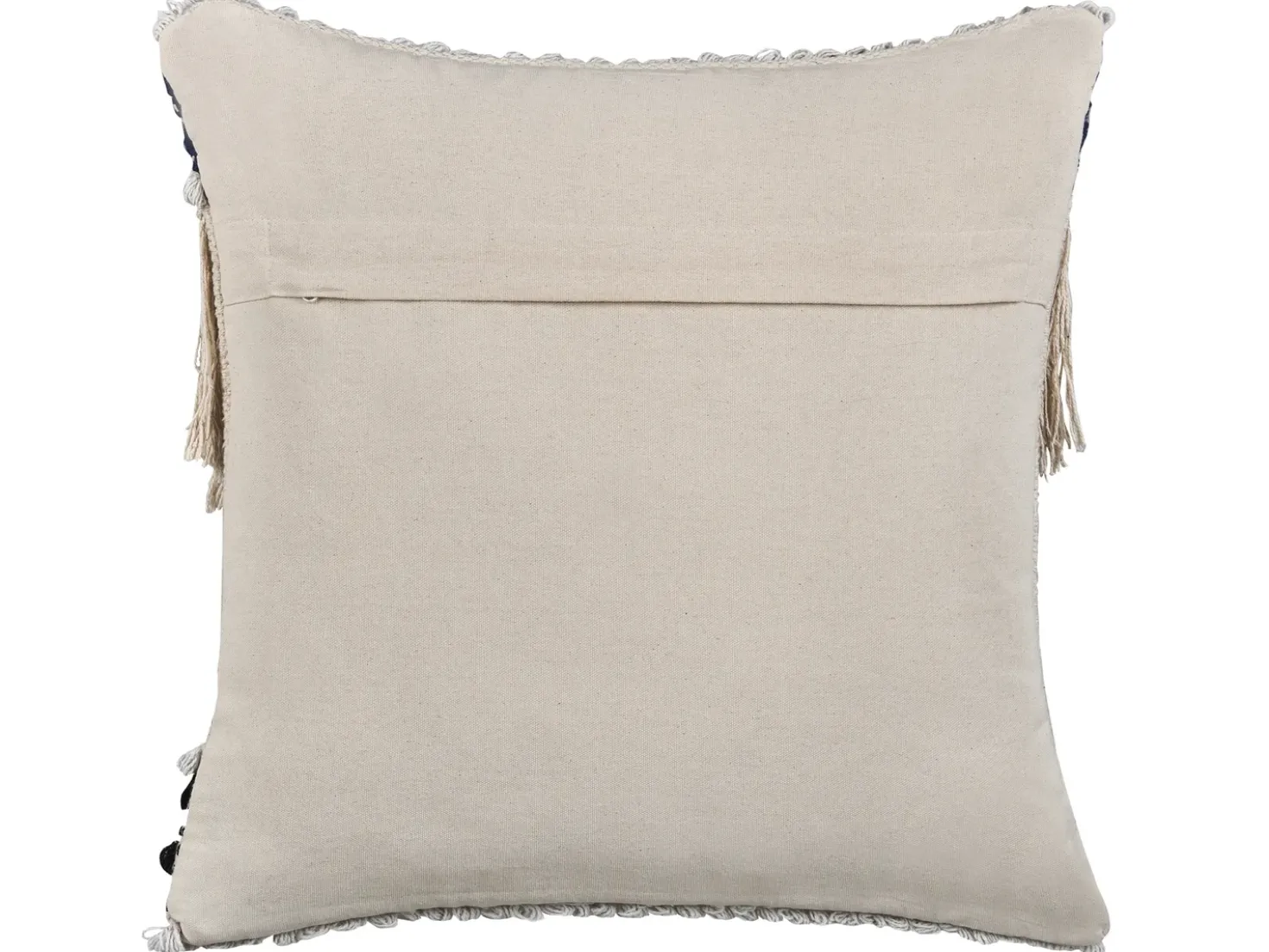 Set di 2 cuscini SOFCA Cotone 45 x 45 cm Beige Trama geometrica