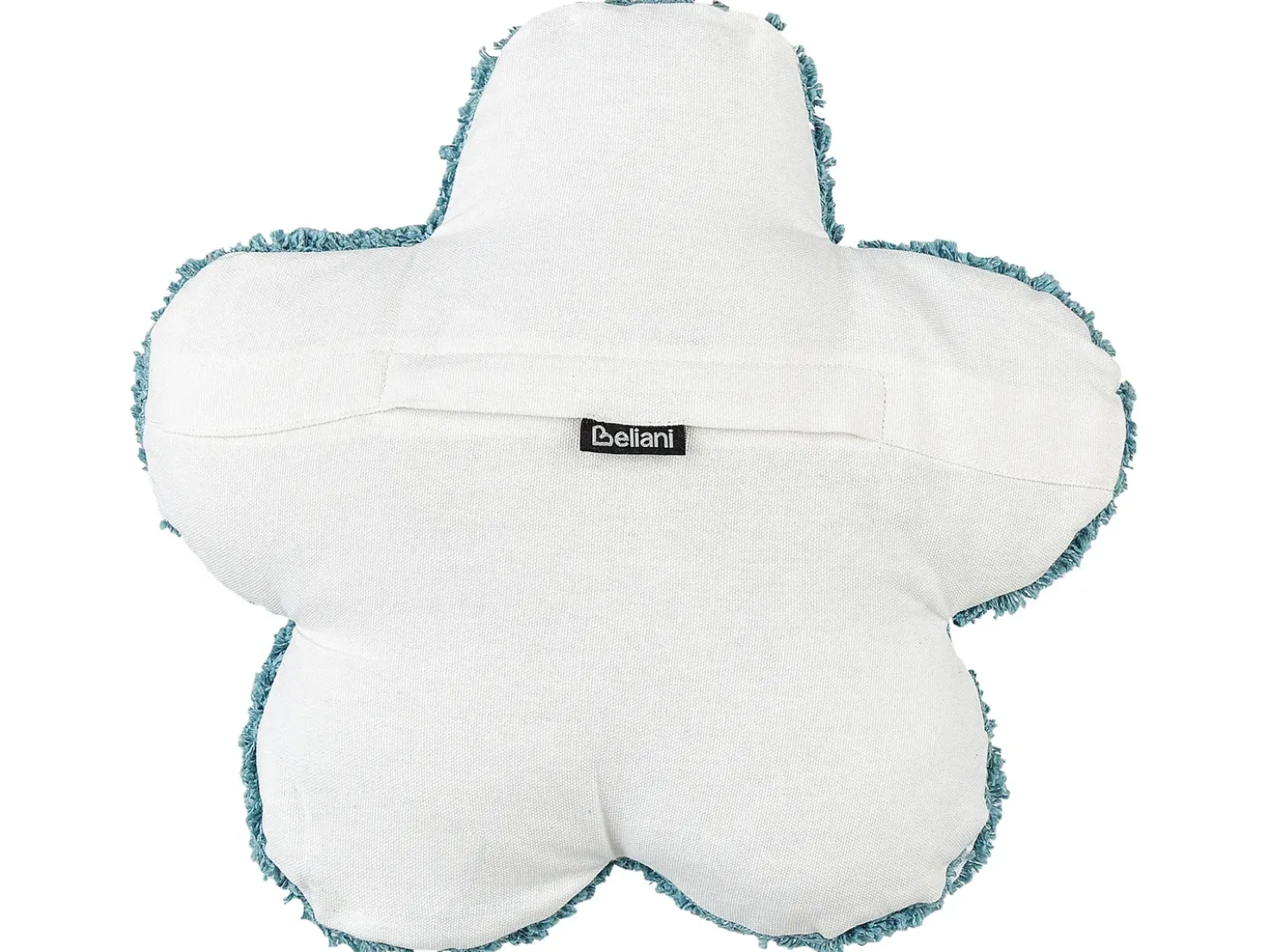 Set di 2 cuscini SORREL Cotone 30 x 30 cm Blu Fiore