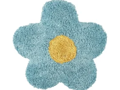 Set di 2 cuscini SORREL Cotone 30 x 30 cm Blu Fiore