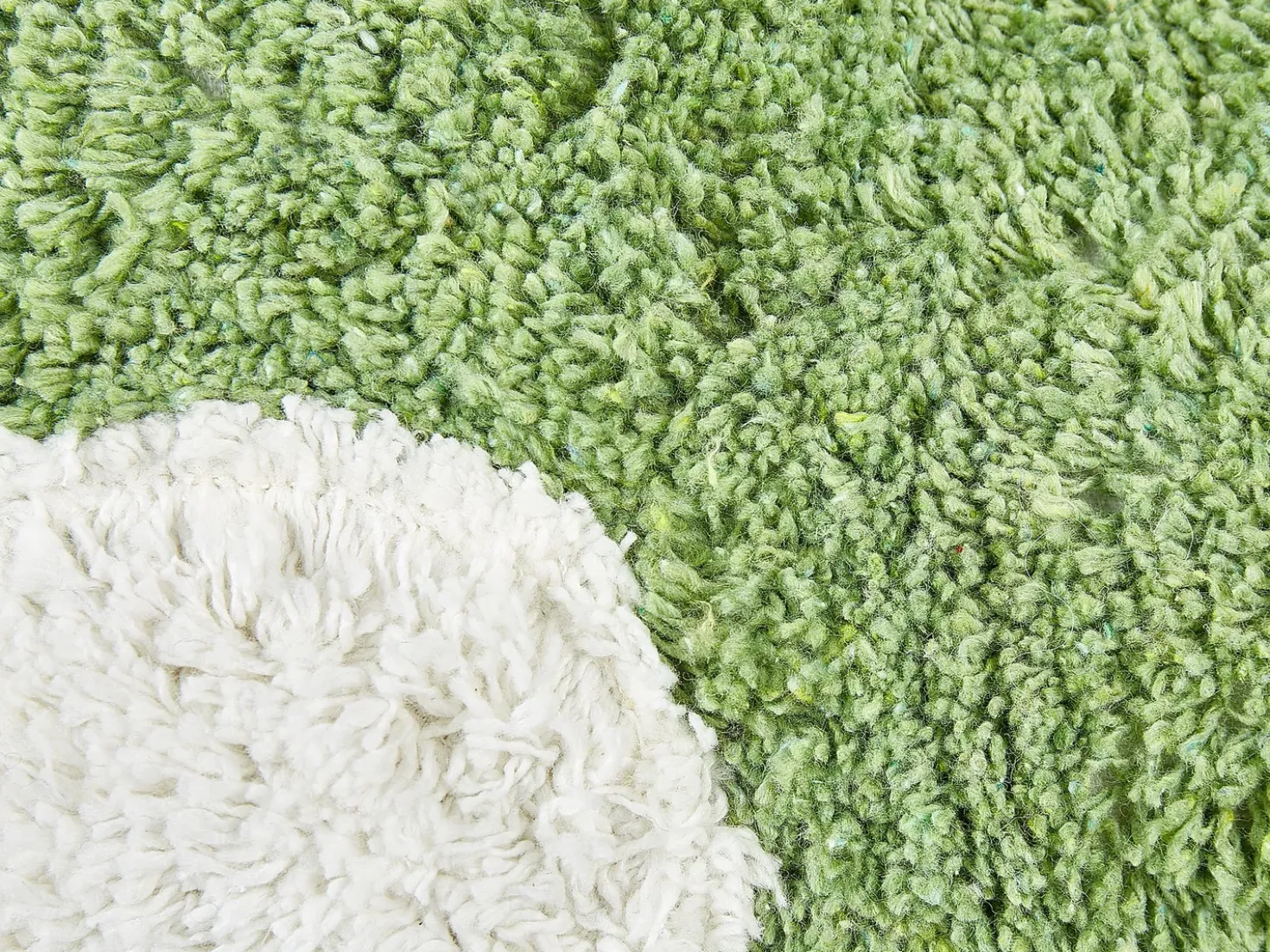 Set di 2 cuscini SORREL Cotone 30 x 30 cm Verde Fiore
