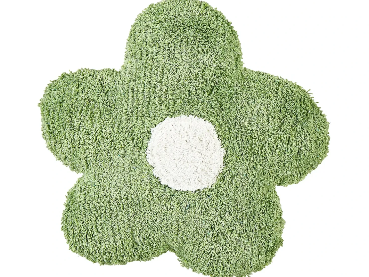 Set di 2 cuscini SORREL Cotone 30 x 30 cm Verde Fiore