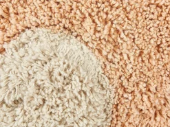 Set di 2 cuscini SORREL Cotone 30 x 30 cm Rosa pesca Fiore