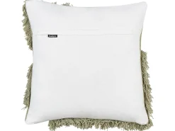 Set di 2 cuscini SOURWOOD Cotone 45 x 45 cm Verde chiaro Trama geometrica