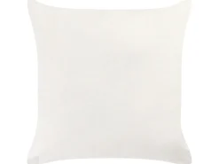 Set di 2 cuscini SPIREA 45 x 45 cm Arancione Nero Trama di piante