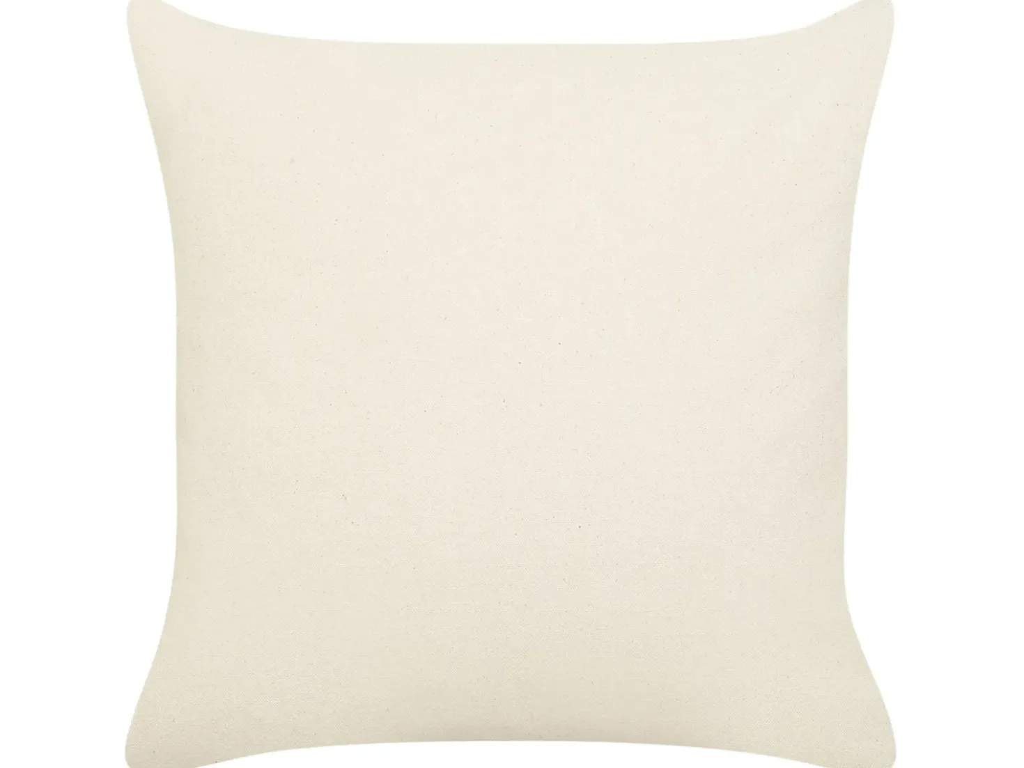Set di 2 cuscini SUGARPLUM Cotone 45 x 45 cm Beige chiaro Modello natalizio