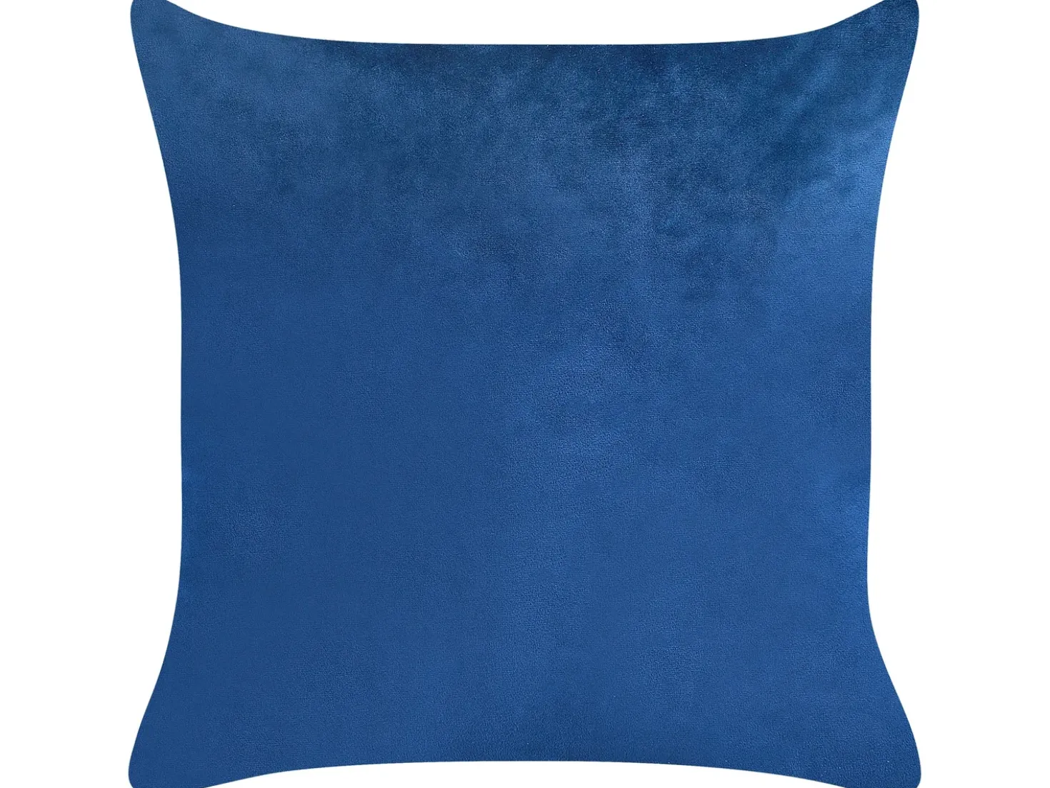 Set di 2 cuscini TALINUM Velluto 45 x 45 cm Blu Trama animale
