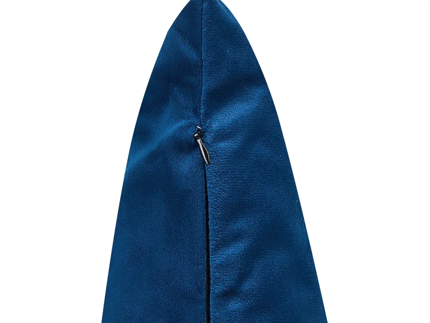 Set di 2 cuscini TALINUM Velluto 45 x 45 cm Blu Trama animale