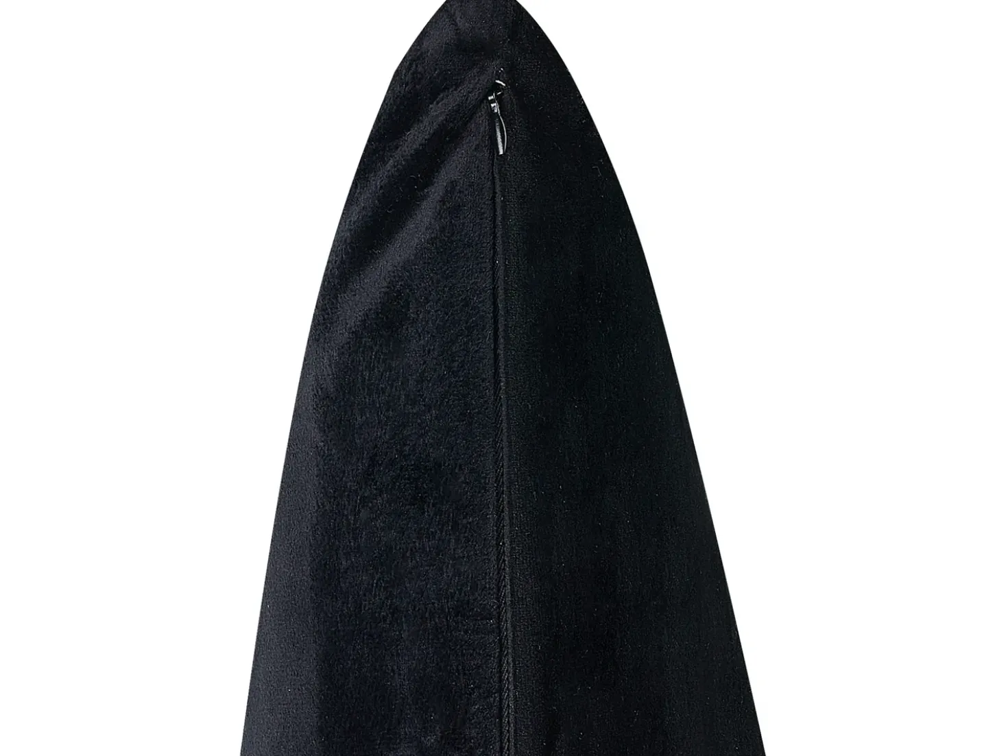 Set di 2 cuscini TALINUM Velluto 45 x 45 cm Nero Trama animale