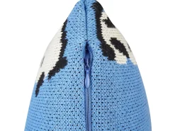 Set di 2 cuscini TALOKAN Cotone 45 x 45 cm Blu
