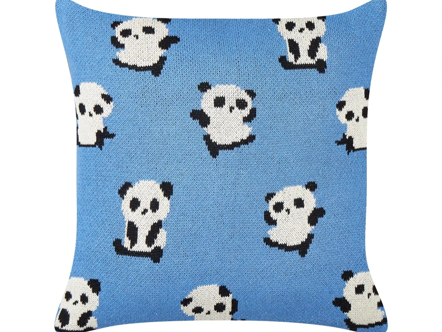 Set di 2 cuscini TALOKAN Cotone 45 x 45 cm Blu