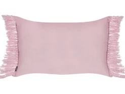 Set di 2 cuscini TANSY Cotone 40 x 60 cm Rosa Tinta unita