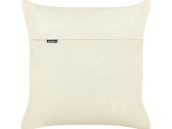 Set di 2 cuscini TATSOI Cotone 45 x 45 cm Beige Trama geometrica