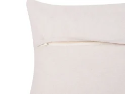 Set di 2 cuscini THONDI Cotone 45 x 45 cm Beige A strisce
