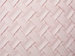 Set di 2 cuscini TITHONIA 45 x 45 cm Rosa Trama Chevron