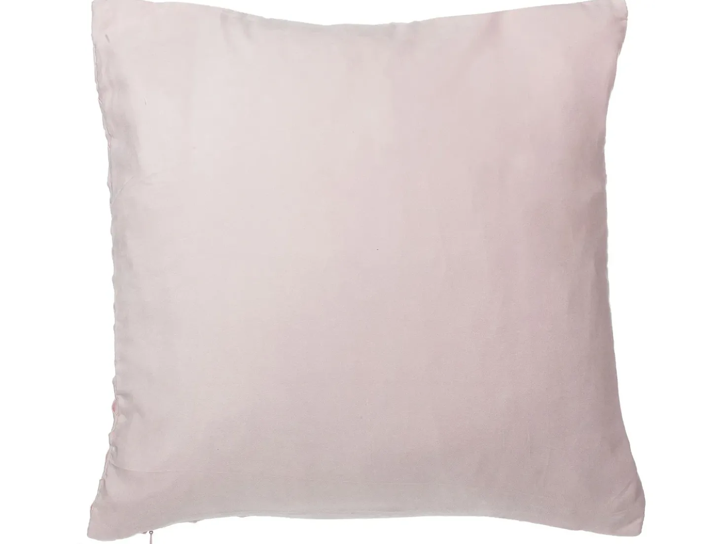 Set di 2 cuscini TITHONIA 45 x 45 cm Rosa Trama Chevron