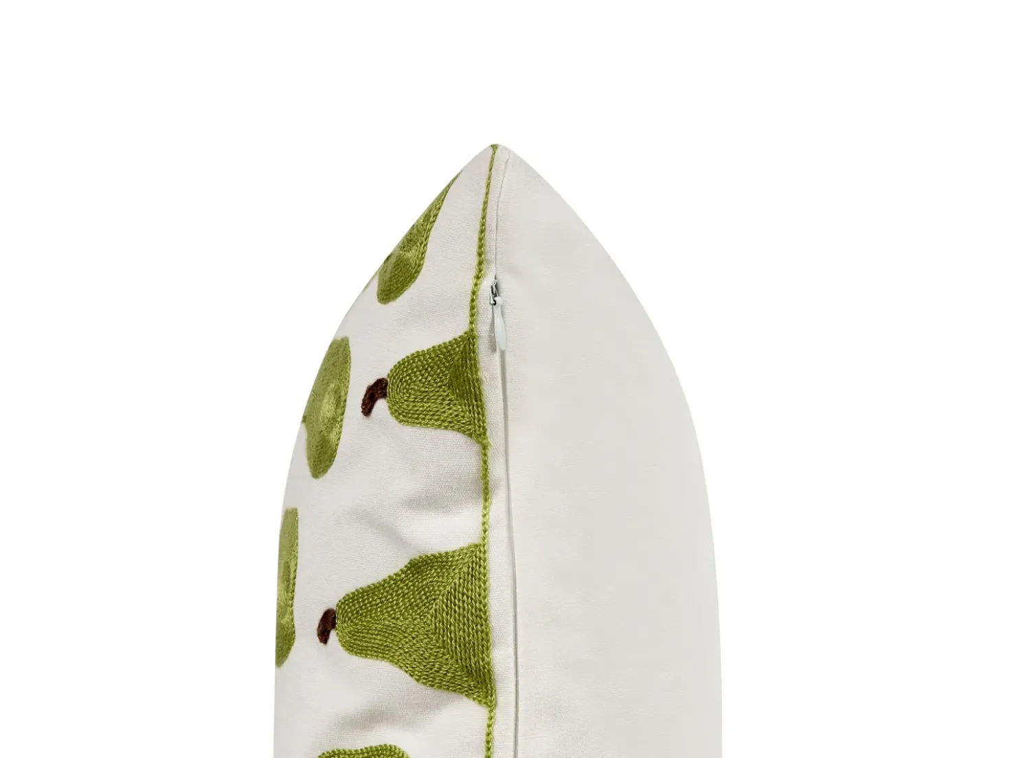 Set di 2 cuscini TRACHELIUM 45 x 45 cm Verde Trama di piante
