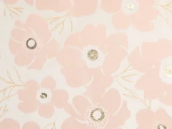Set di 2 cuscini TRITELEIA Velluto 45 x 45 cm Rosa Trama floreale