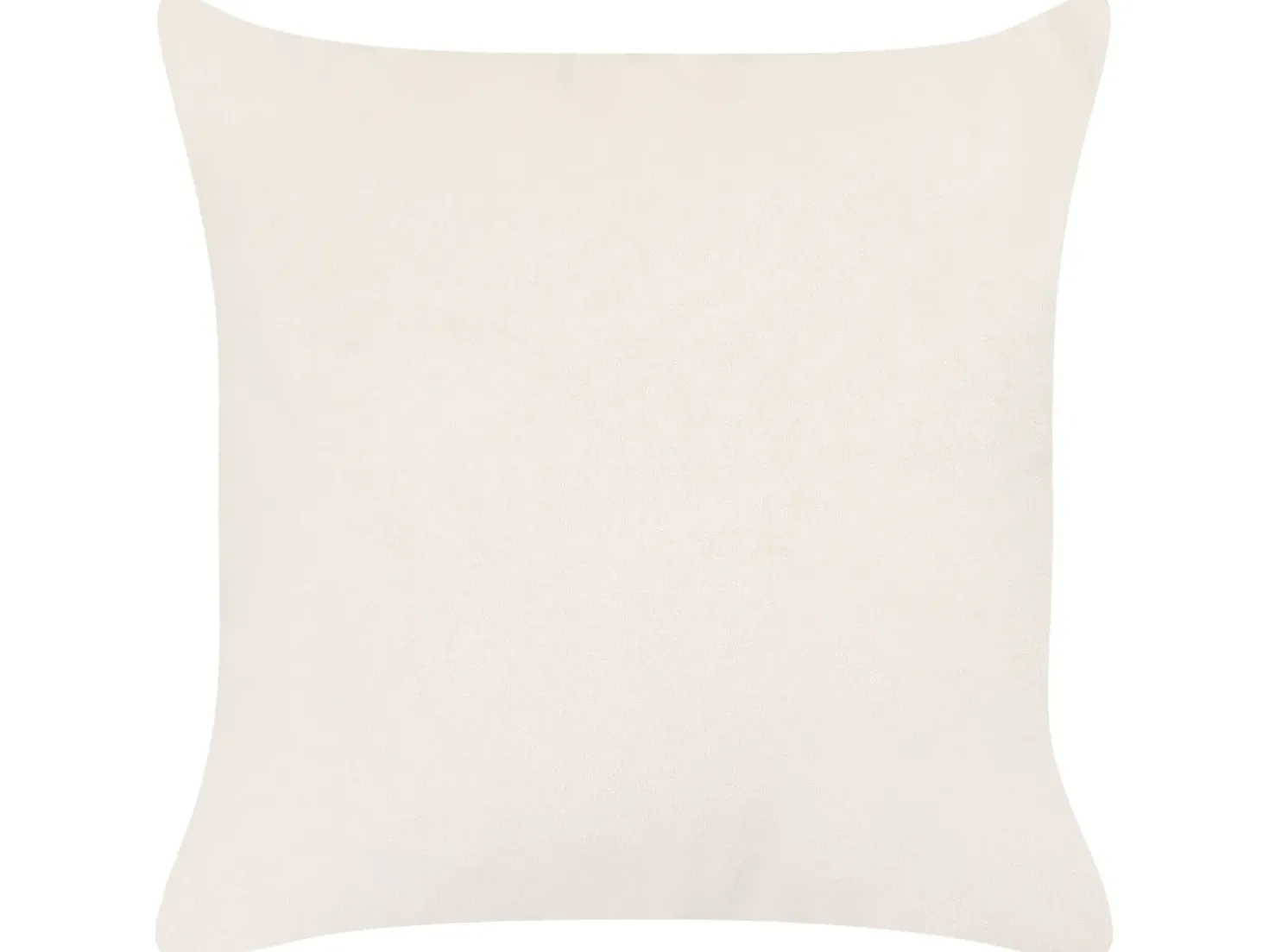 Set di 2 cuscini TRITELEIA Velluto 45 x 45 cm Giallo Trama floreale