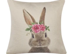 Set di 2 cuscini TULIPA 45 x 45 cm Tortora