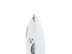 Set di 2 cuscini TWEEDIA Cotone 45 x 45 cm Bianco