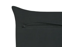 Set di 2 cuscini VELOOR Cotone 30 x 50 cm Grigio scuro Trama orientale