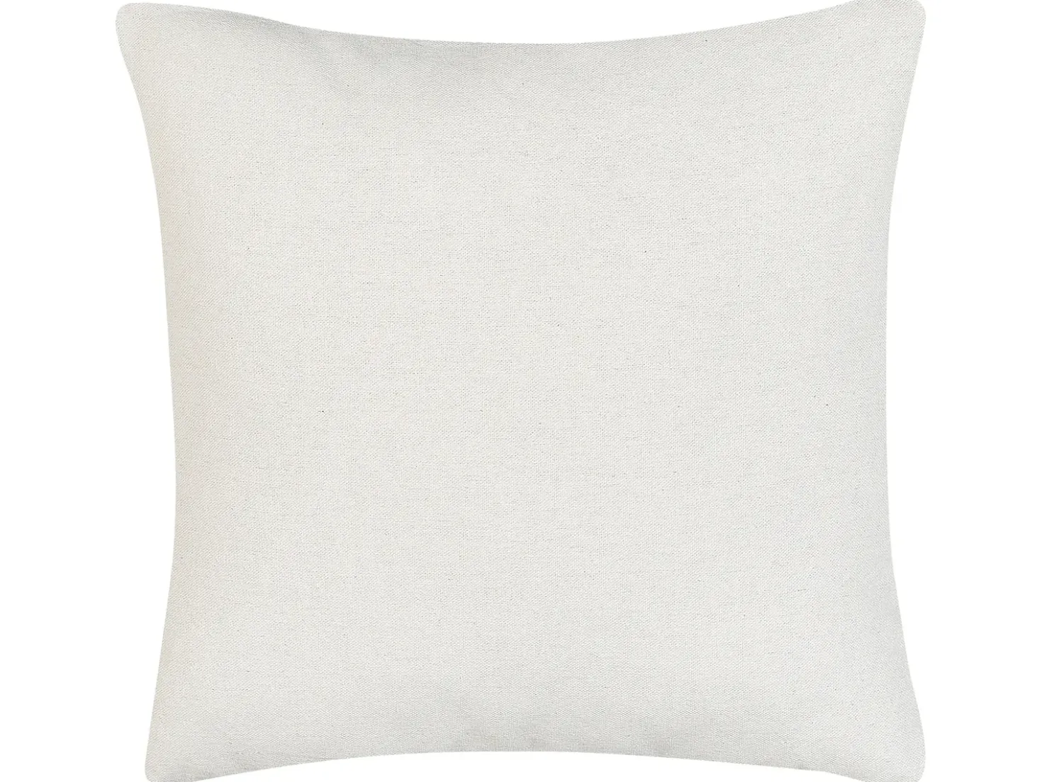 Set di 2 cuscini WAKAD 45 x 45 cm Beige Trama di piante