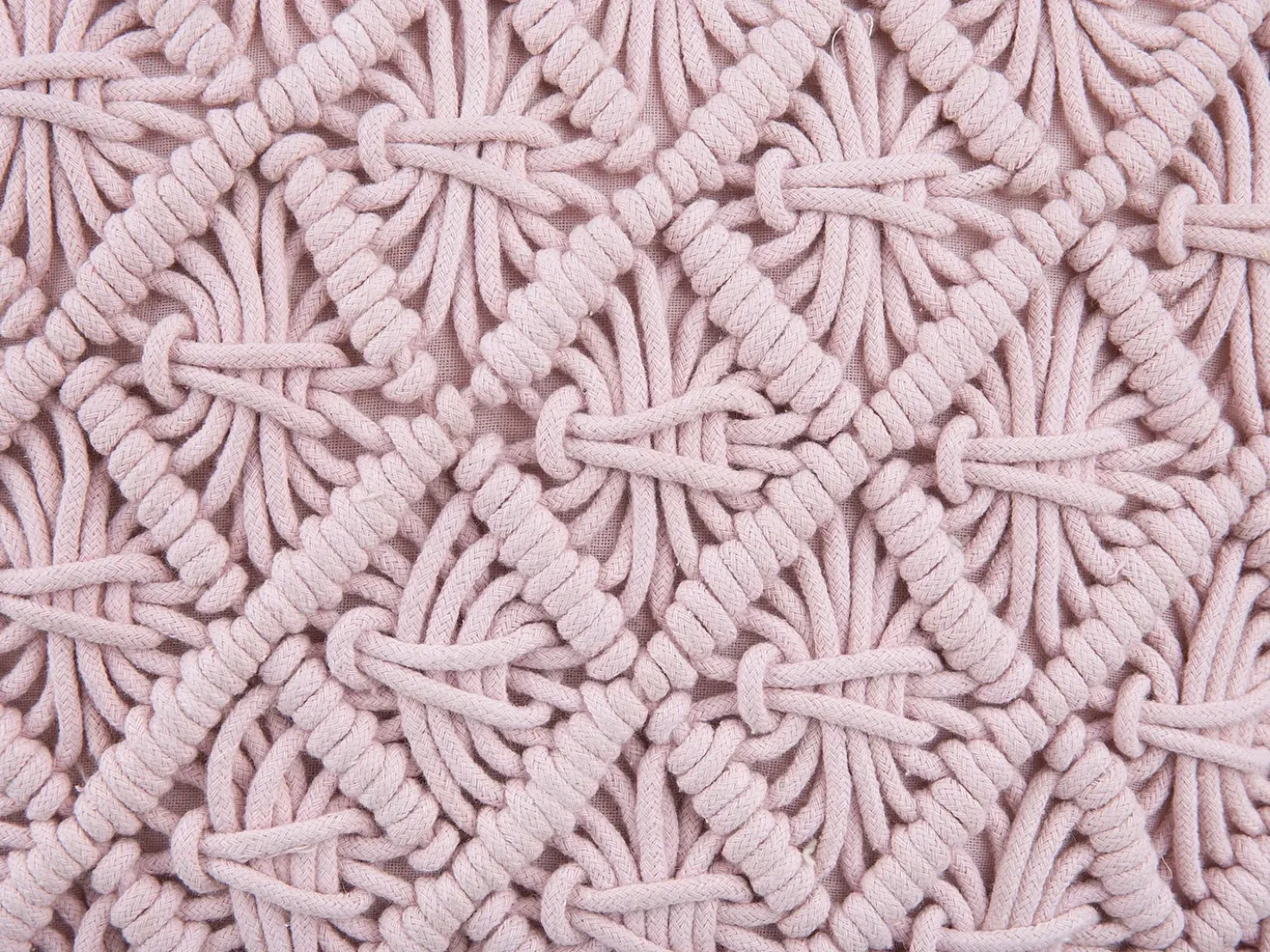 Set di 2 cuscini YANIKLAR Cotone 40 x 40 cm Rosa Trama geometrica