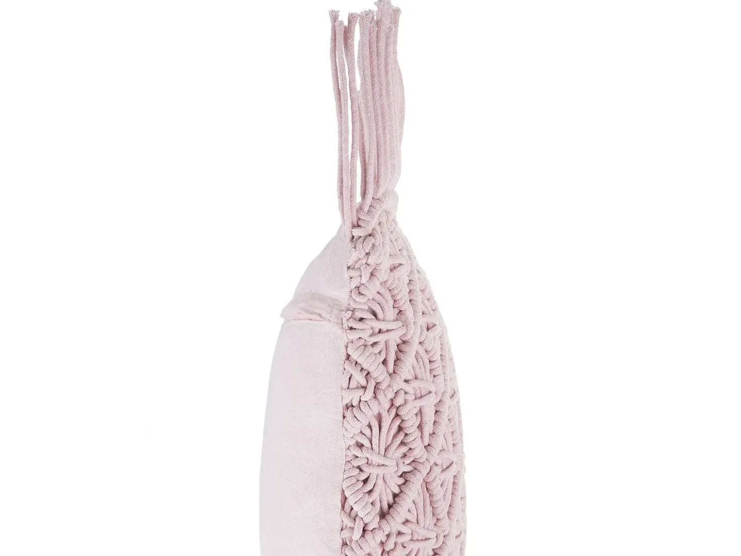 Set di 2 cuscini YANIKLAR Cotone 40 x 40 cm Rosa Trama geometrica