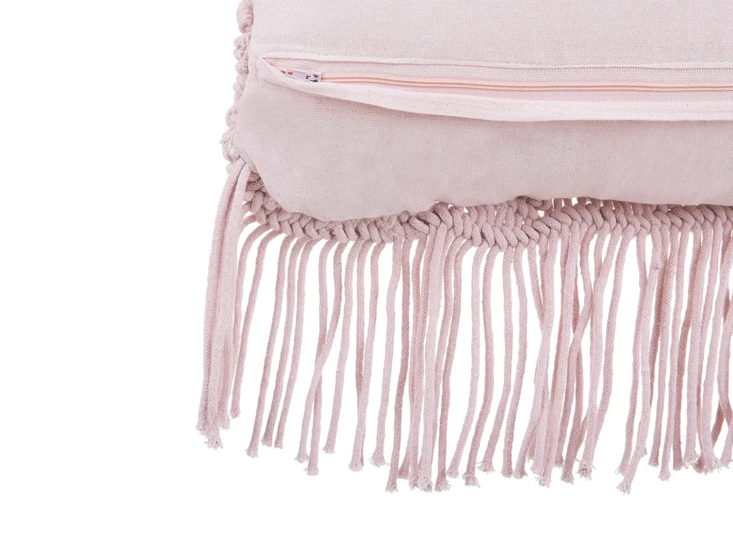 Set di 2 cuscini YANIKLAR Cotone 40 x 40 cm Rosa Trama geometrica
