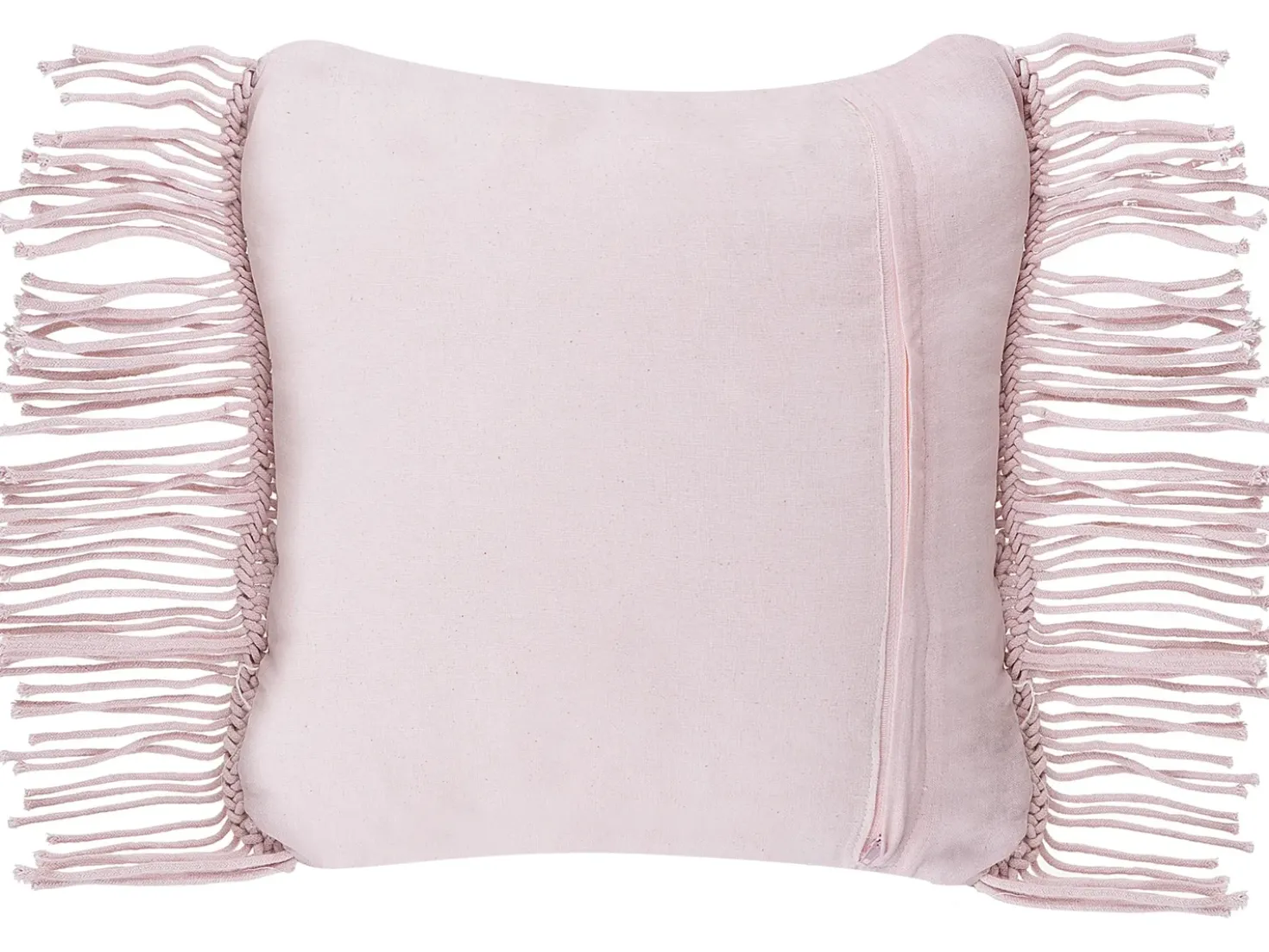 Set di 2 cuscini YANIKLAR Cotone 40 x 40 cm Rosa Trama geometrica