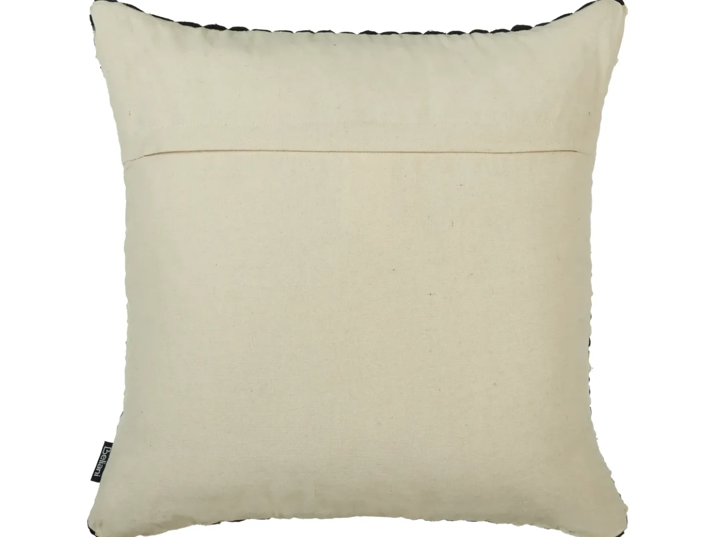 Set di 2 cuscini YONCALI Cotone 45 x 45 cm Nero Trama a scacchi