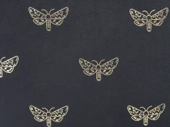 Set di 2 cuscini YUZURI Velluto 45 x 45 cm Nero Trama animale