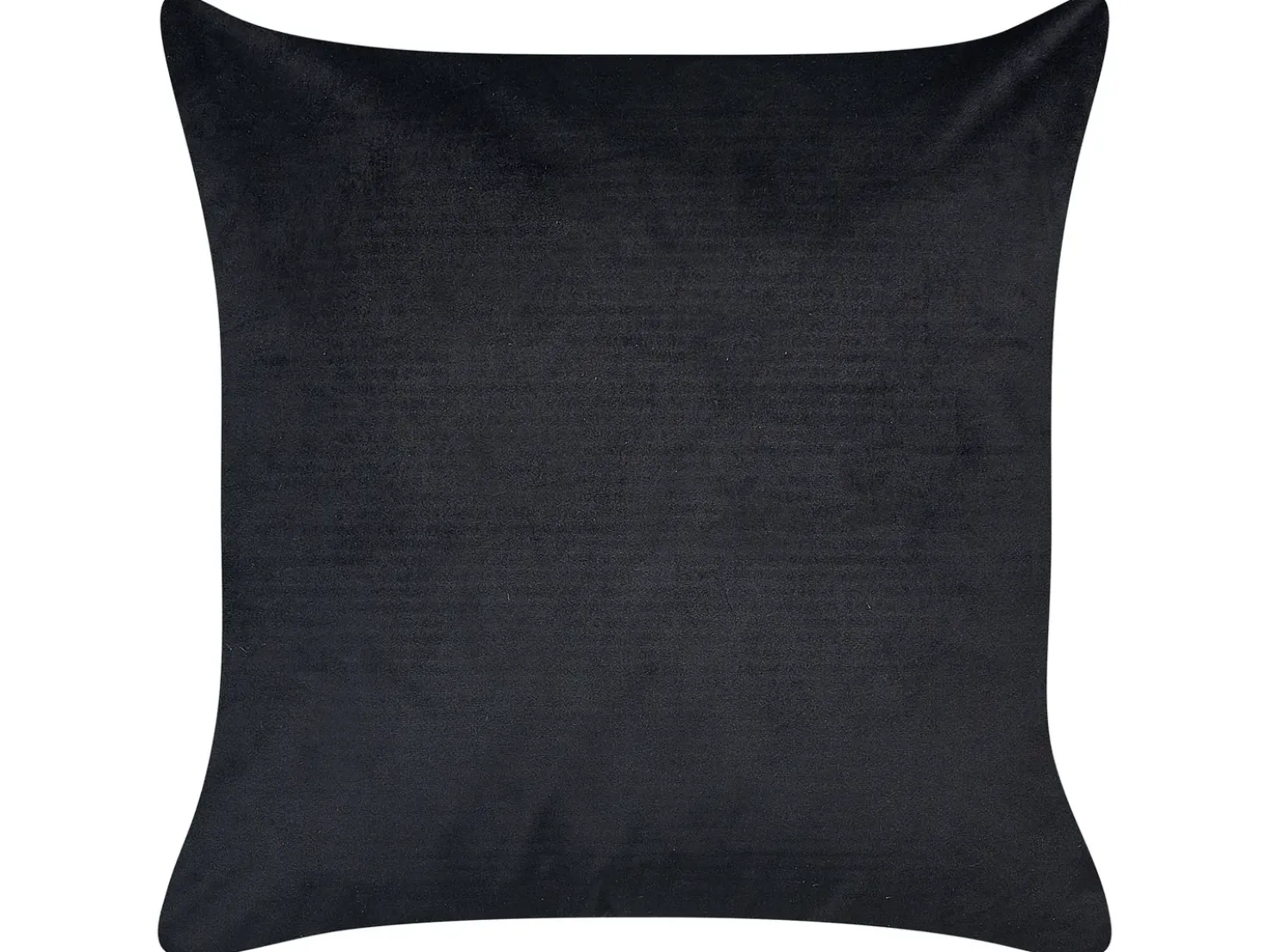Set di 2 cuscini YUZURI Velluto 45 x 45 cm Nero Trama animale