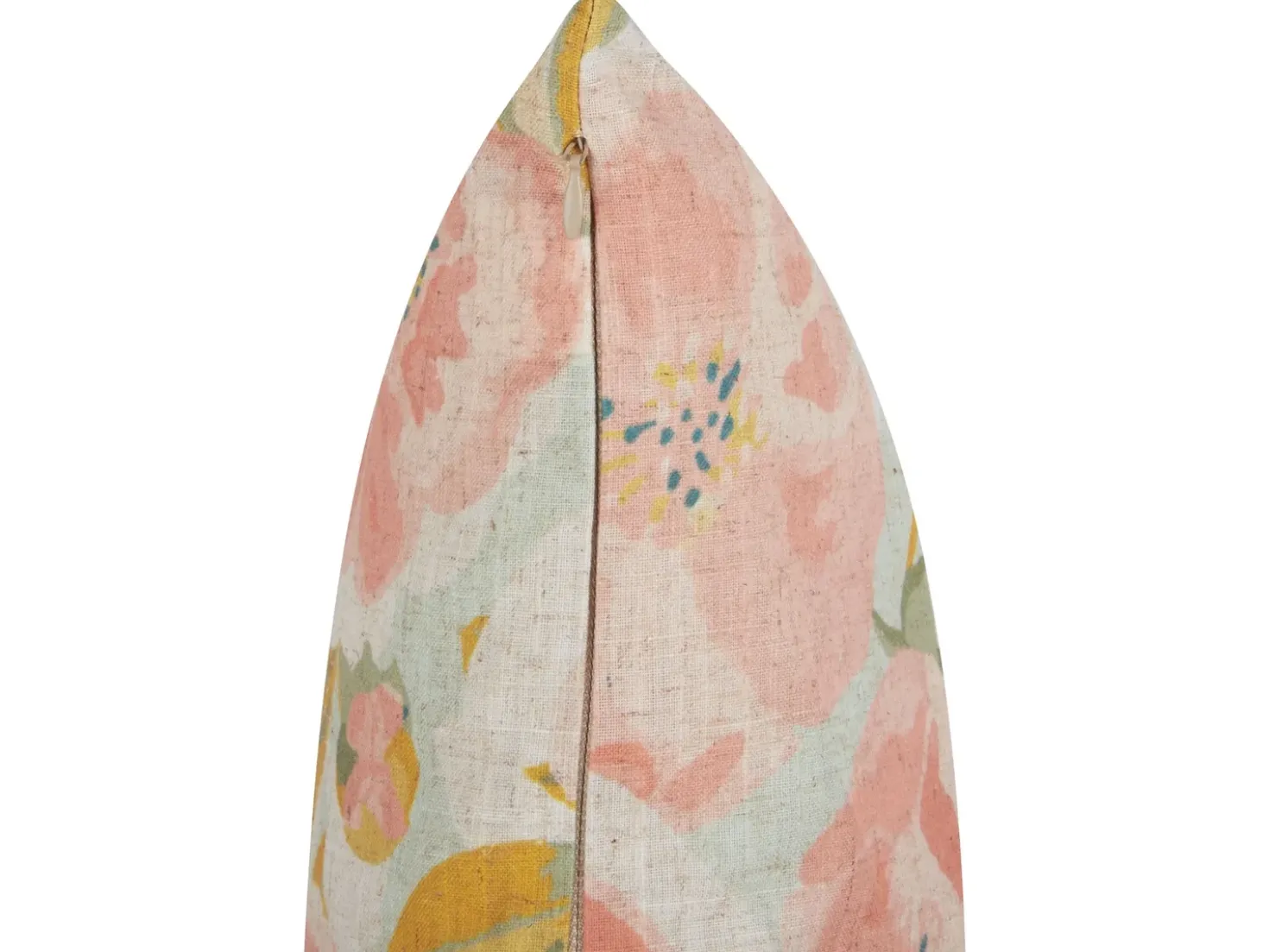 Set di 2 cuscini ZAHRIYE 45 x 45 cm Rosa Trama floreale